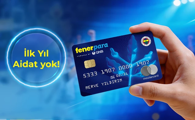 Fenerpara Kredi Kartı'nın yıllık ücreti ilk yıl yok, fırsat çok!